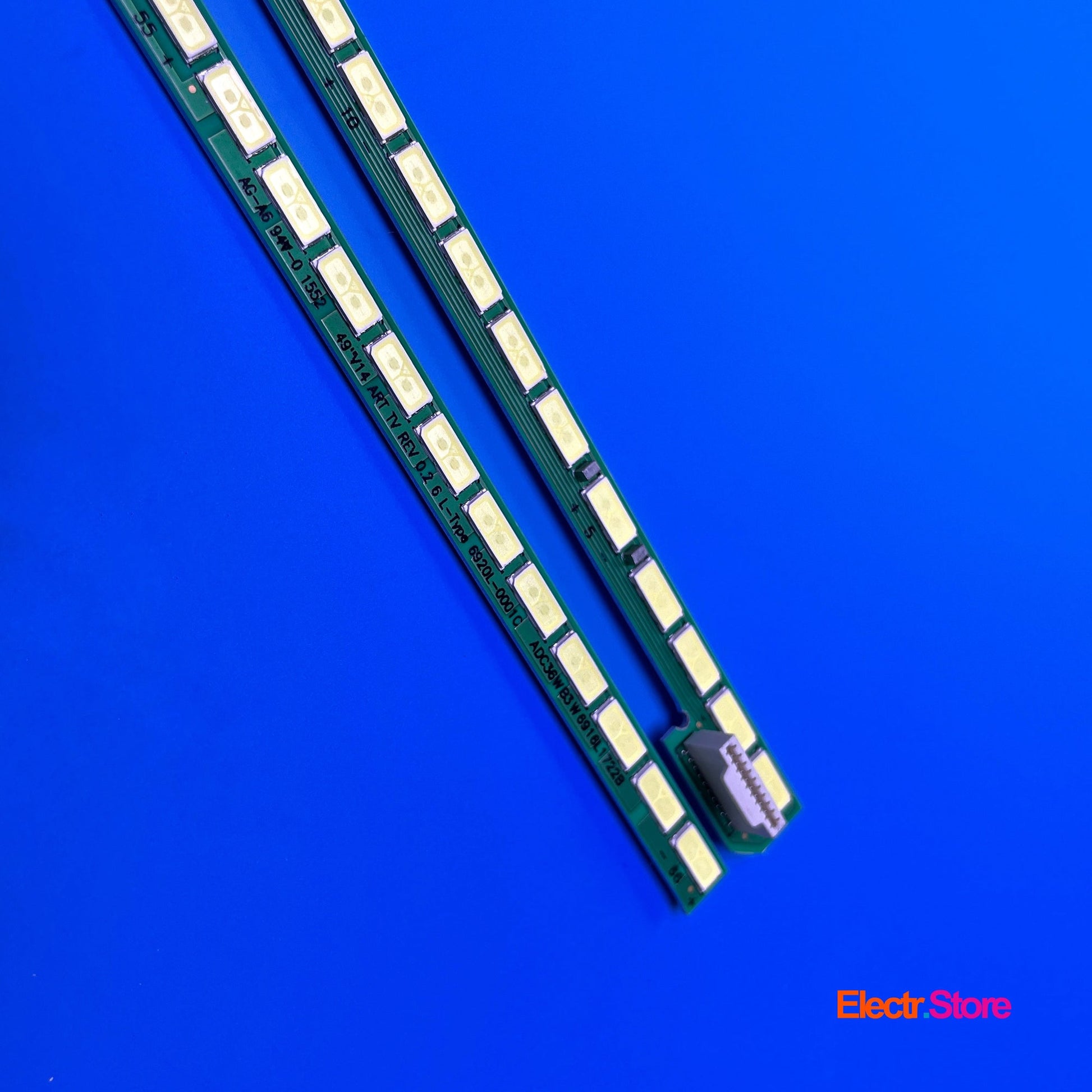 LED backlight Strip Kits, 49" V14 ART TV, 6916L-1722B, 6916L-1723B, 2x66 LED (2 pcs/kit), for TV 49" LG: 49UB820V, 49UB850V, 49UB8500, 49UF695V 49" 49" V14 ART 6916L-1722B 6916L-1723B 6916L1722B 6916L1723B 6920L-0001C LED Backlights LG PHILIPS Electr.Store