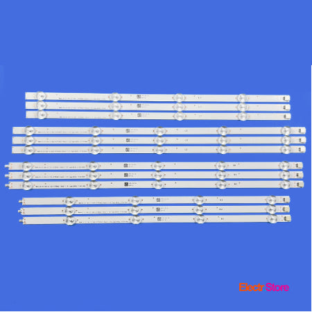 LED Backlight Strip Kits, 47"ROW2.1 Rev 0.01 L1/L2/R1/R2-Type, 6916L-1174A-1175A-1176A-1177A, AGF78400801 (12 pcs/kit), for TV 47" Panel: LC470DUE-SFR1, LC470DUE-SFR4, LC470DUE-SFU1 47" 47"ROW2.1 6916l-1174A 6916l-1175A 6916l-1176A 6916l-1177A LED Backlights LG Electr.Store