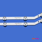 LED Backlight Strip Kits, D3GE-320SM0-R2, 2013SVS32_HD, BN96-27468A, LM41-00001R (2 pcs/kit), for TV 32" SAMSUNG: UN32JH4005GXPR, UN32JH4005GXZS, UN32JH4005HXPA, UN32JH4205GXZD 2013SVS32_HD 32" D3GE-320SM0-R2 LED Backlights Samsung Electr.Store