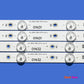 LED backlight Strip Kits, LB55072, LB-PM3030-GJD2P5557X14AGF2-L/R-Y, GJ-2K16-550-D714-V4-L/R (14 pcs/kit), for TV 55" PANEL: TPT550J1-QUBN0.K, TPT550U2 01N31 01N32 55" GJ-2K16-550-D714-V4 LED Backlights PHILIPS Electr.Store