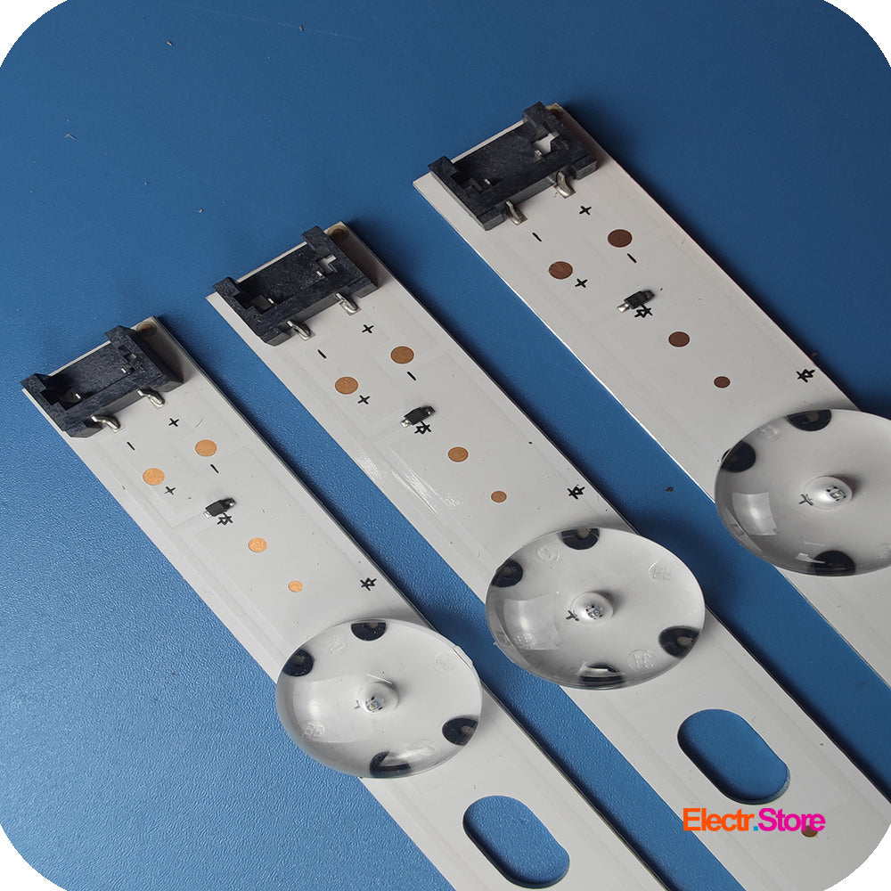 LED Backlight Strip Kits, LG Innotek 17Y 43inch_A-Type, LC43490059A (3 pcs/kit), for TV 43" PANEL: NC430DGG-AAFX, NC430DUE-AAFX, NC430DUE-ABFX, HC430DGG-SLTL3-A11X 43" Innotek 17Y 43inch LC43490059A LED Backlights LG Electr.Store