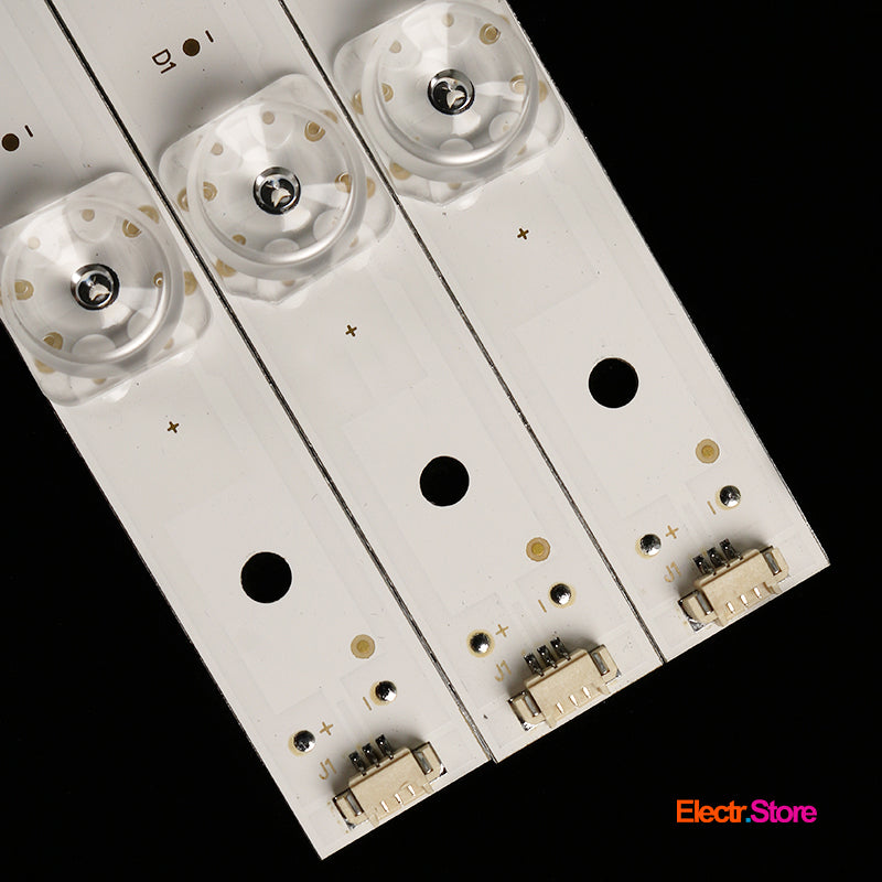 LED Backlight Strip Kits, LED50D6-01(A), 30350006202 (12 pcs/kit), for TV 50" HAIER: 50E3500A, 50A6M, LE50A7100L, 50A6, LE50U51A 30350006202 50" Haier JVC LED Backlights LED50D6-01(A) Multi Others Proscan Electr.Store