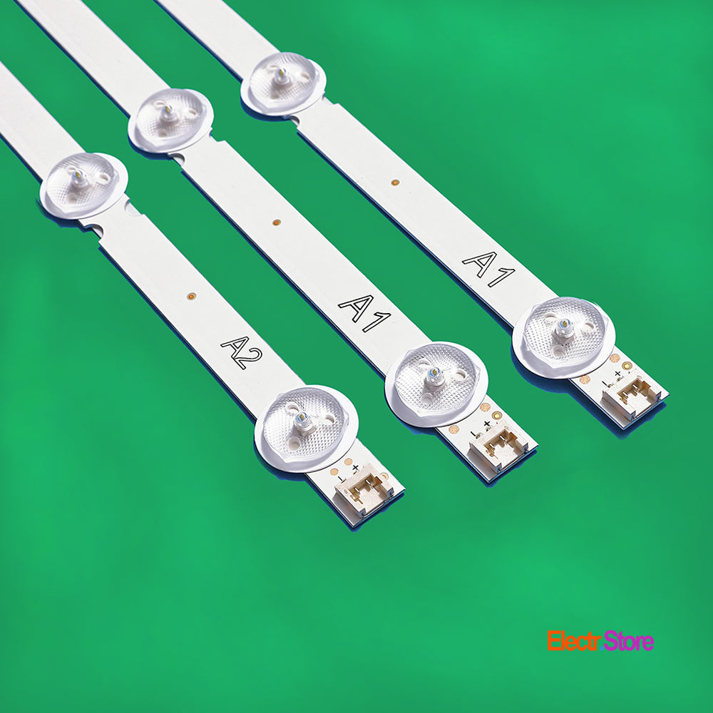 LED Backlight Strip Kits, 32"ROW2.1 Rev0.9 1_A1/A2-Type, 6916L-1105A/6916L-1106A, 6916L-1204A/6916L-1205A, 7/8/7LED (3pcs/kit), for TV 32" LG: 32LN5400, 32LN540B, 32LN577, 32LN570R 32" 32"ROW2.1 Rev0.9 1 6916L-1105A 6916L-1106A GRUNDIG LED Backlights LG Electr.Store