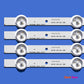 LED Backlight Strip Kits, SVG320AE1 (4 pcs/kit), for TV 32" SONY: KLV-32R421A, KLV-32R426A 32" LED Backlights Sony SVG320AE1 Electr.Store