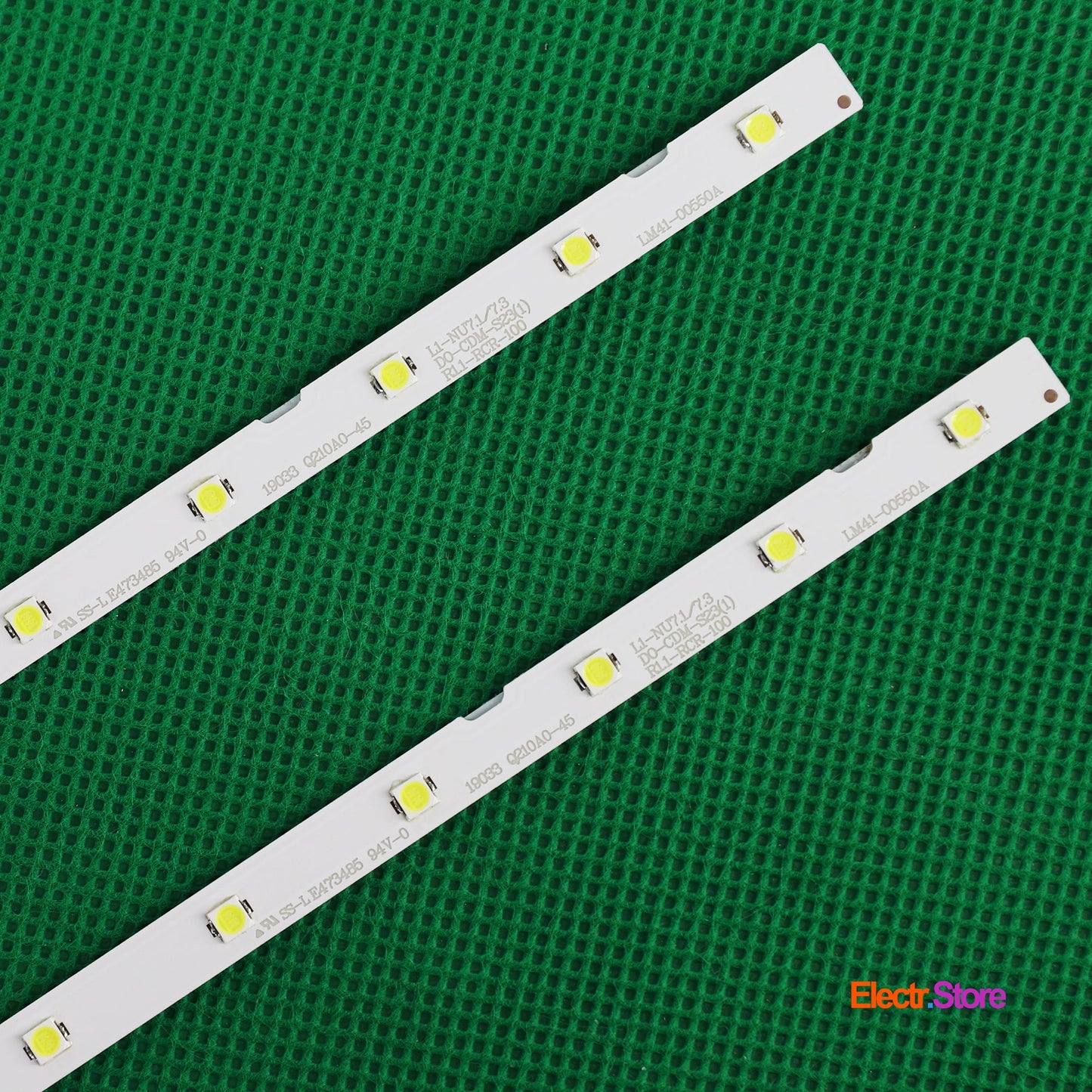 LED Backlight Strip Kits, AOT_40_NU7100F, LM41-00550A, LM41-00549A, BN96-45955A, 2X23LED (2 pcs/kit), for TV 40" PANEL: CY-NN040HGLV3V 40" LED Backlights LM41-00550A Samsung Electr.Store