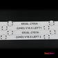 LED Backlight Strip Kits, UHD V16.5 LEFT/RIGHT, 6916L-2705A-2706A-2707A-2708A, AGF79047201, AGF79047401 (8 pcs/kit), for TV 49" LG: 49LJ58300W, 49UH603V, 49UH620V, 49LW340C 49" 6916L-2705A 6916L-2706A 6916L-2707A 6916L-2708A LED Backlights LG UHD V16.5 Electr.Store