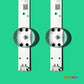 LED Backlight Strip Kits, 43" V17 ART3 2867, V17 43, 6916L-2867A, 6916L-2867B, AGF78666701 (4 pcs/kit), for TV 43" PANEL: LC430DUE-FKM1, LC430DUE-FKM2, LC430DUE-FKM3, LC430DQE 43" 43" V17 ART3 LED Backlights LG V17 43 V1743 Electr.Store