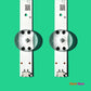 LED Backlight Strip Kits, 43" V17 ART3 2867, V17 43, 6916L-2867A, 6916L-2867B, AGF78666701 (4 pcs/kit), for TV 43" LG: 43LJ6200, 43UJ6900, 43LJ614 43" 43" V17 ART3 LED Backlights LG V17 43 V1743 Electr.Store
