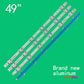 LED Backlight Strip Kits, 49" V17 ART3, V1749L1/R1, 6916L-2862A, 6916L-2863A (4 pcs/kit), for TV 49" 49" 49" V17 ART3 LED Backlights LG V1749 Electr.Store