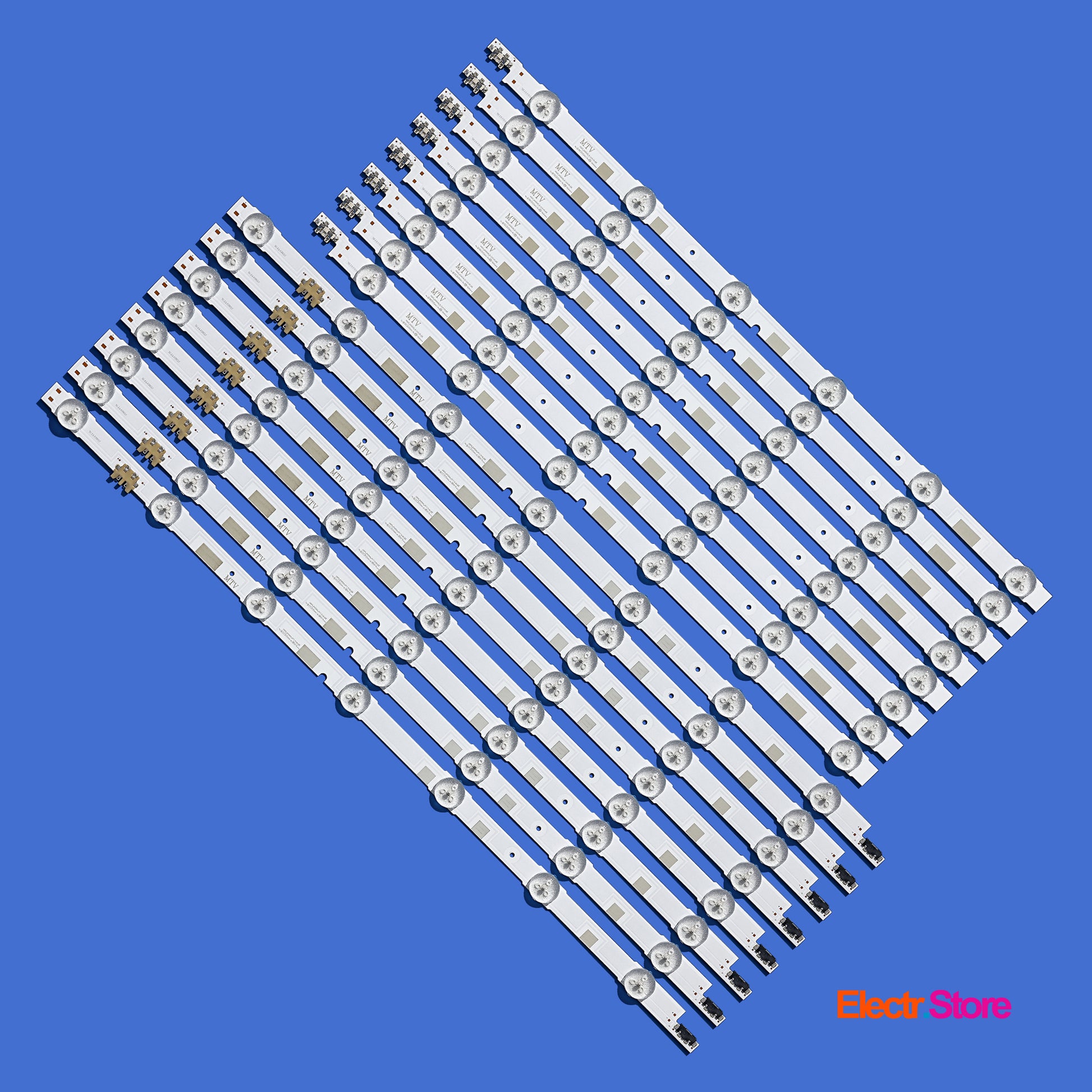 LED backlight Strip Kits, V5DR_500SCA_R1, V5DR_500SCB_R1, BN96-38479A, BN96-38480A (16 pcs/kit), for TV 50", 50" BN96-38479A BN96-38480A LED Backlights Samsung V5DR_500SCA_R1 V5DR_500SCB_R1 Electr.Store